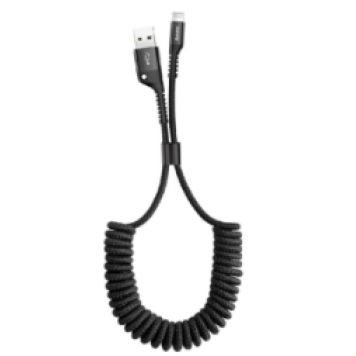 Кабель USB Baseus Fish-eye Spring Cable (CALSR-01)