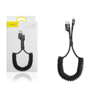 Кабель USB Baseus Fish-eye Spring Cable (CALSR-01)-2