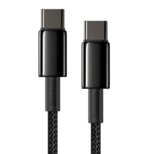 Кабель USB Baseus Tungsten Gold Fast Charging Data Cable Type-C to Type-C CATWJ-01