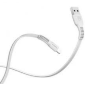 Kabel USB Lightning 1м Baseus Tough Series Calzy-B02, White