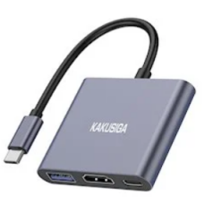 Переходник Recci RDS-A19 Type-C Pd 2in1 Charging and Audio Aux Sound Adapter