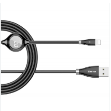 USB Кабель 2.0A Lightning Baseus Big Eye Digital Display CALEYE-01 -1