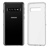 Чехол-накладка Baseus Simple Case ARSAS10-02 прозрачная для Samsung Galaxy S10