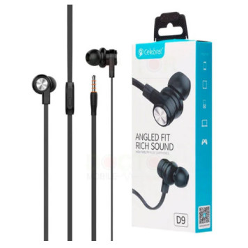 Проводные наушники Celebrat D9 Angled Fit-2