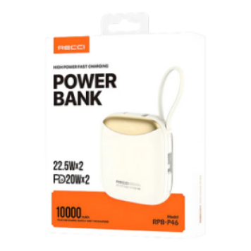 Xarici akkumulyator Recci RPB-P46 10000mAH-1