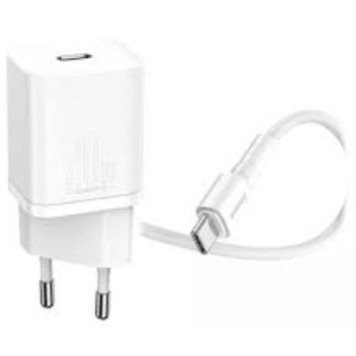 Сетевое зарядное устройство Baseus Super Si Quick Charger 1C 20W White (TZCCSUP-B02)