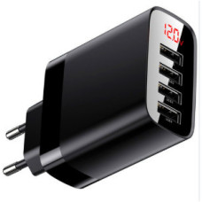 Сетевое зарядное устройство Baseus Mirror Lake Digital Display 4xUSB