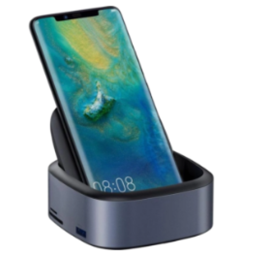 Мультифункциональный HUB Baseus CAHUB-S0G с док-станцией для телефонов Type-C