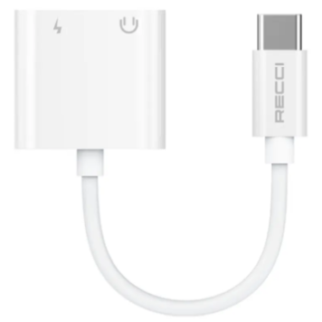 Recci RDS-A02 Type-C 2in1 şarj cihazı-2