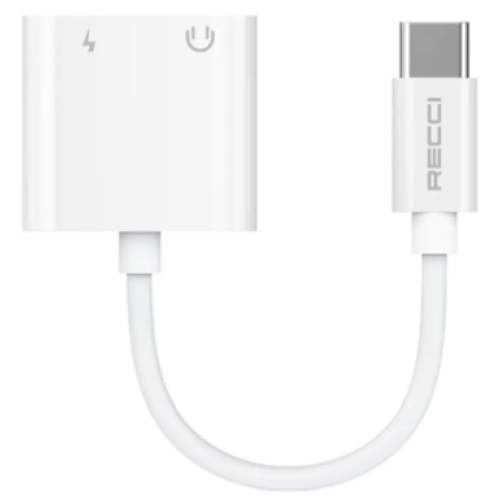 Recci RDS-A02 Type-C 2in1 şarj cihazı