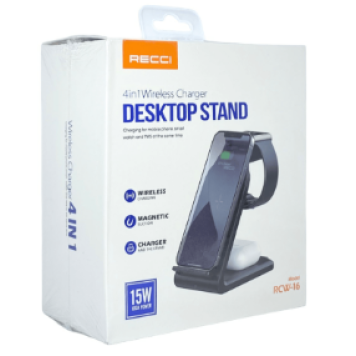 Simsiz şarj cihazı Recci RCW-16 4in1-2