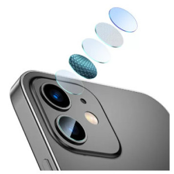 Qoruyucu kamera şüşələri dəsti Baseus Full-frame iPhone 12 Mini üçün (SGAPIPH54N-AJT02)