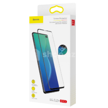 Защитная пленка Baseus Curved Soft Screen Protector SGSAS10P-KS01 для Samsung Galaxy S10 Plus Black-2