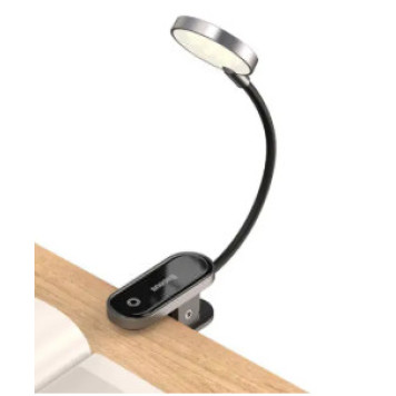 Masa lampası Baseus Comfort Reading Mini Clip Lamp Dark Gray (DGRAD-0G)-1