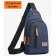 Сумка мужская через плечо, поясная