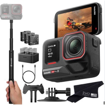 Insta360 Ace Pro 2 Action Camera Battery Bundle-2