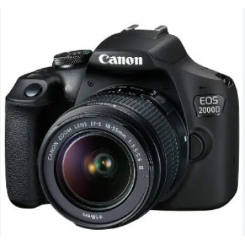 Фотоаппарат Canon EOS 2000D EF-S 18-55 IS II KIT (2728C008)