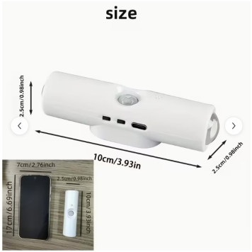 LED светильник с датчиком движения- LED-USB-зарядка-1