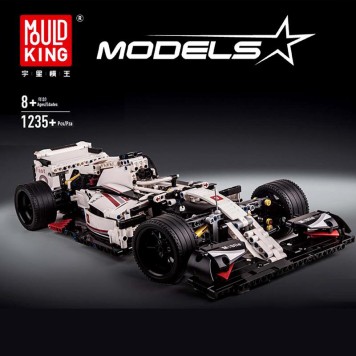 Constructor Mould King   13117 MOC-31313 42096 F1 Car with 1235 Pieces