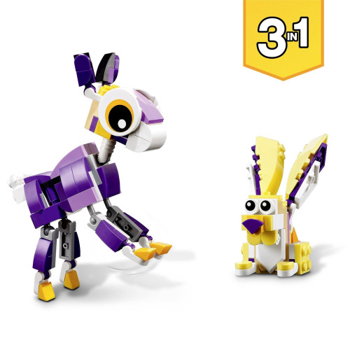 Конструктор LEGO Creator Fantasy Forest Creatures 31125, 7+ лет, 175 элементов