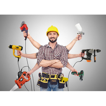 Услуга мастера ( Малярные работы - Сантехнические работы -  Электрик)