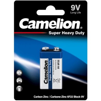 Batareya Camelion Super Heavy Duty Carbon Zinc 9V 6F22