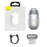 Беспроводной ручной пылесос Baseus C2 Desktop Capsule Vacuum Cleaner