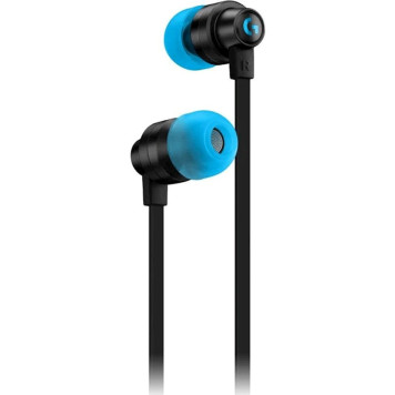 Simli qulaqlıq Logitech G333 Gaming Earphones Black (981-000924)