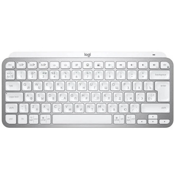 Klaviatura Logitech MX Keys Mini Wireless Illuminated Pale Grey (920-010502-N)