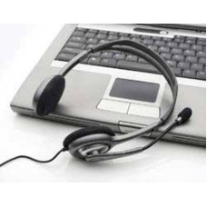 Qulaqlıq-qarnitur Logitech H111 (981-000593), Silver