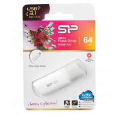 Fleş kart Silicon Power Blaze B06 64GB White USB 3.0