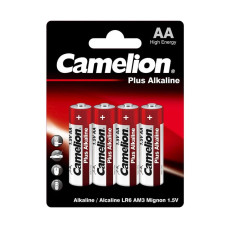 Батарейка Camelion Plus Alkaline AA LR6 1.5V, 4шт