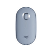 Мышь Logitech Pebble M350 Blue Gray (910-005719)