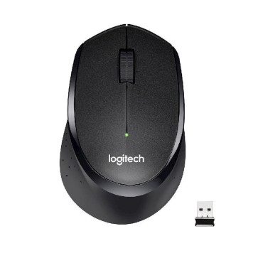 Мышь Logitech M330 Silent Plus Wireless Black