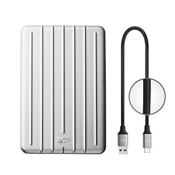 XARİCİ SABİT DİSK SİLİCON POWER PHD,ARMOR A75,1TB,SİLVER (SP010TBPHDA75S3S)