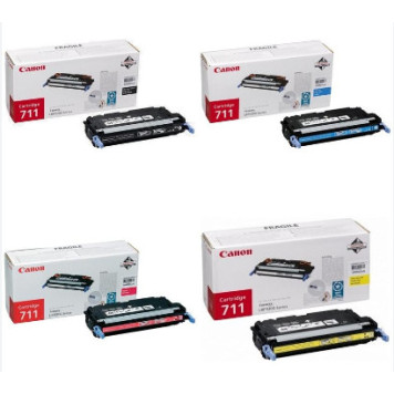 Тонер-картридж Canon 711  1657B002-1658B002-1659B002-1660B002