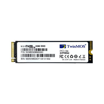 TwinMOS 512GB NVMe M. 2 SSD  NVMeFGBM2280-N-1