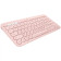 Klaviaturalar LOGITECH K380 Multi-Device Bluetooth Keyboard - ROSE - ENG  920-010569-N