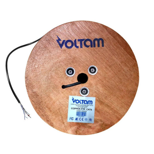Şəbəkə Kabeli VOLTAM CAT6 FTP OUTDOOR 