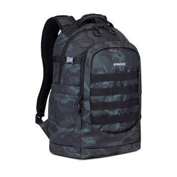 Noutbuk üçün bel çantası Rivacase 7631 Rucksack 28L 15.6" Navy Camo