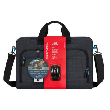 Сумка для ноутбука Rivacase Regent 8058 17.3" Black