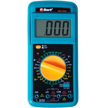Elektrik ölçülü multimetr Bort BMM-1000N