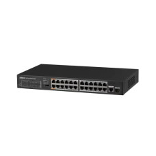 24-портовый FE PoE+ Коммутатор 