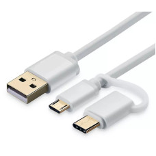 Кабель USB Xiaomi 2 in 1 Micro USB Type-C Cable