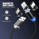 Магнитный кабель 3 В 1 TYPE-C MAGNETIC CABLE 360