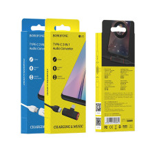 USB-C-dən USB-C-yə audio çevirici və BV8 3,5 mm