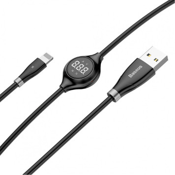 USB Кабель 2.0A Lightning Baseus Big Eye Digital Display CALEYE-01 -4