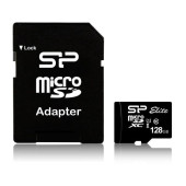 КАРТА ПАМЯТИ SILICON POWER 128 GB, TF_SDXC UHS-I U1, SR104 MODE