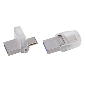 Память Flash  Kingston DataTraveler MicroDuo 3C 64 GB (USB C-Type 3.1) DTDUO3C/64GB-N