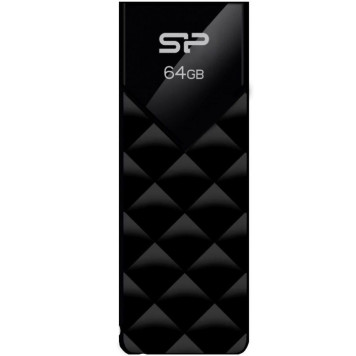 Флешка Silicon Power Blaze B03 Black 64 GB  (SP064GBUF3B03V1K)